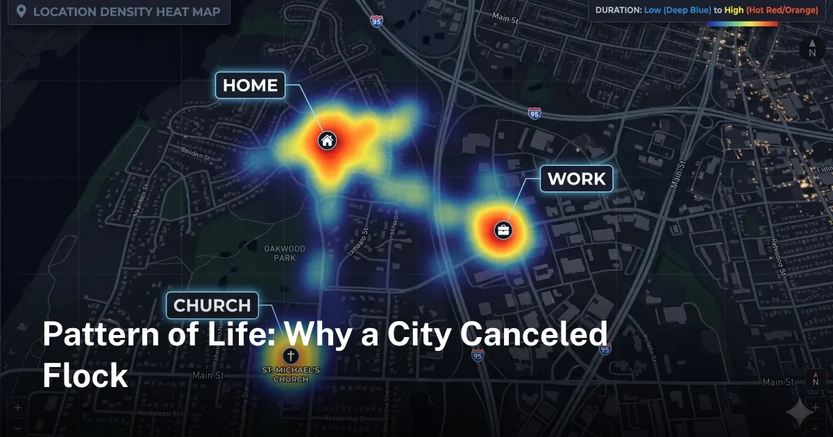Pattern of Life: Why a City Canceled Flock | Footnote4a