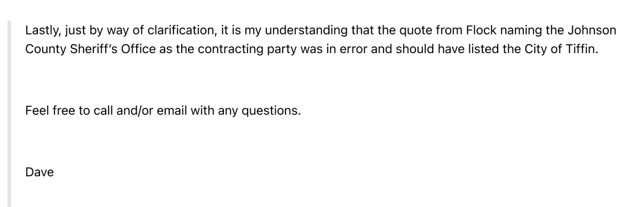 Johnson County city attorney email