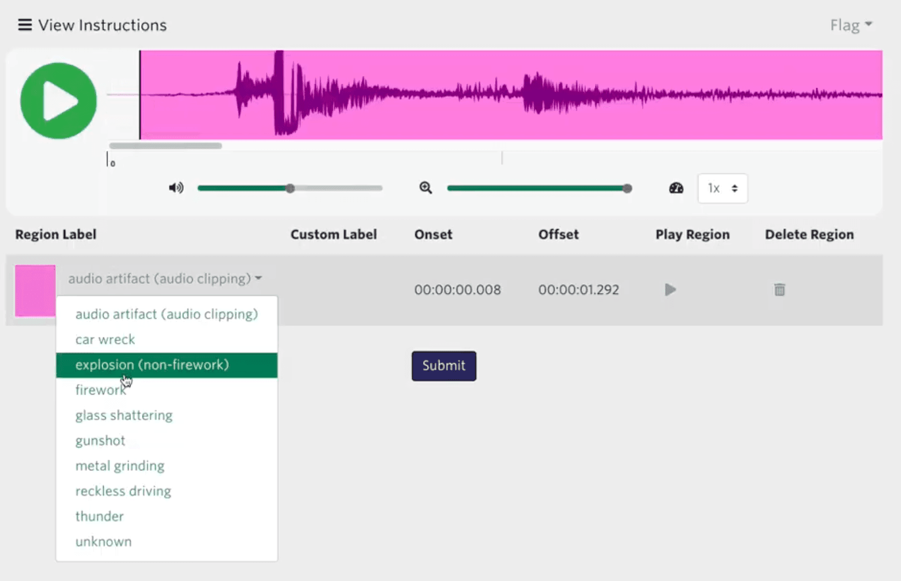 Audio annotation