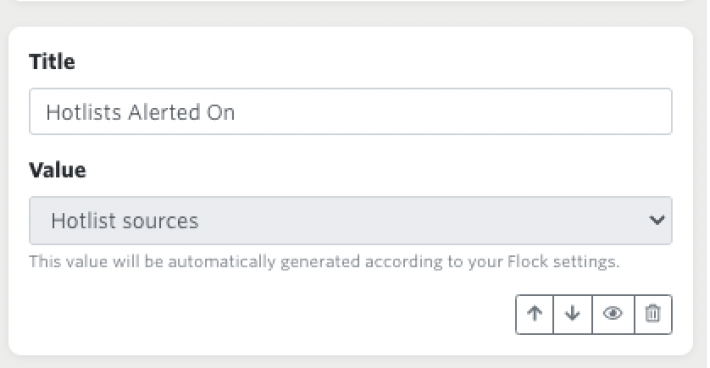 Portal hotlist configuration setting