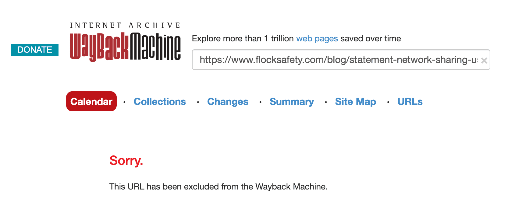 "Setting the record straight" exclusion